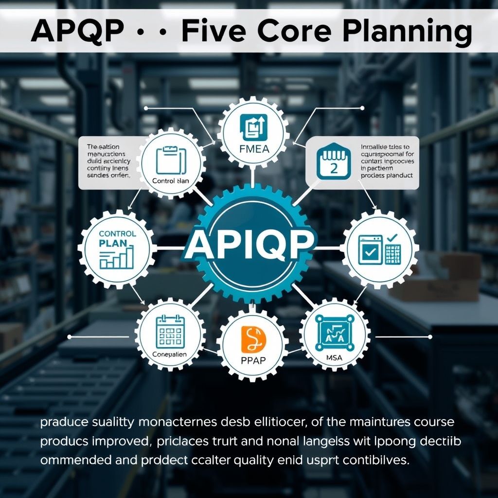 APQP五大核心工具助力企业质量管理，提升产品竞争力
