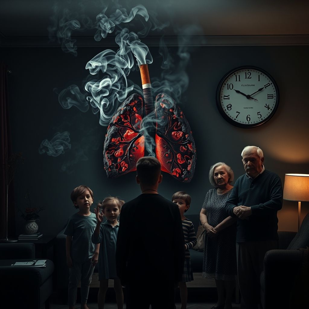 27岁女子因丈夫长期吸烟确诊肺癌——吸烟危害家庭，远不止自己