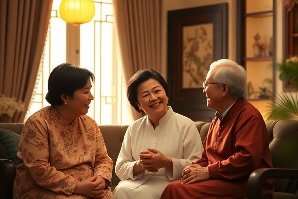 要有三个俏儿媳，家有三福