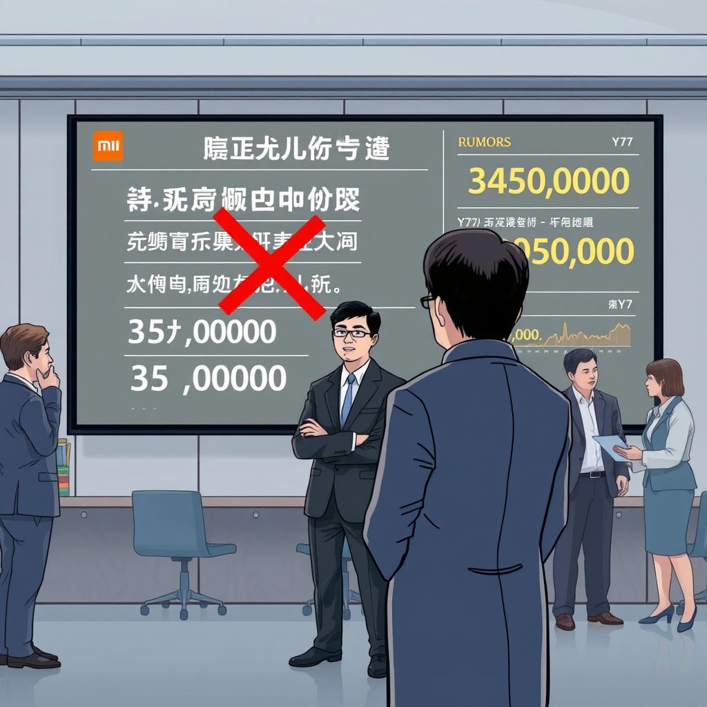 小米王化辟谣“YU7五分钟大定35万台”