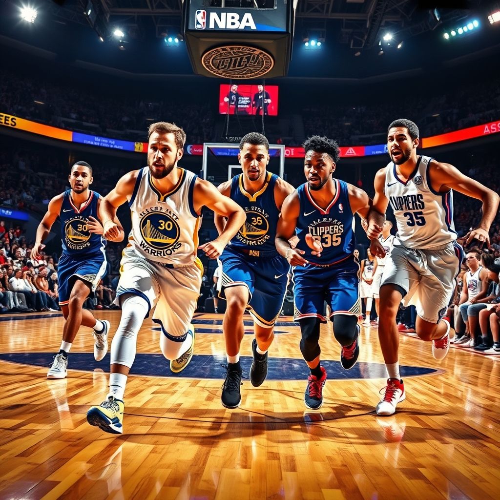 NBA西部强敌对决：勇士负于快船收获两连败