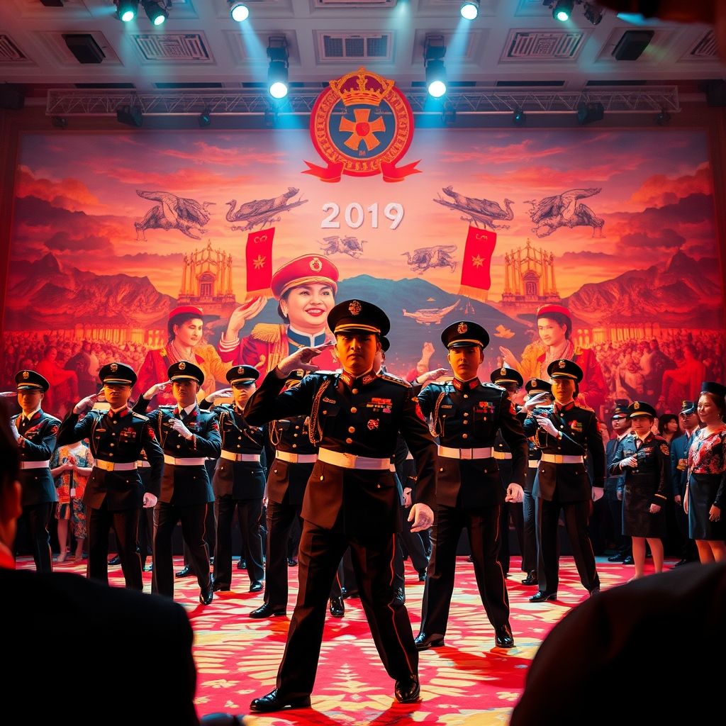 东部战区晚会：盛大演绎，展现荣耀与责任