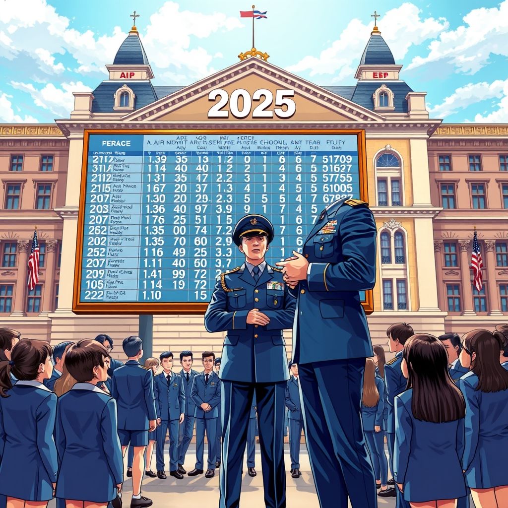 空军部队考军校分数线：开启未来的翅膀