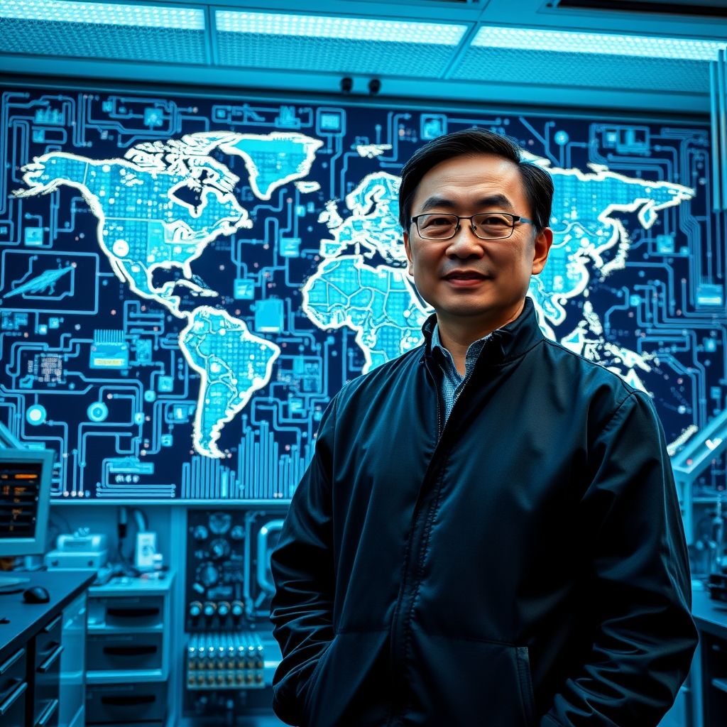 戴伟立的芯片版图：在全球科技浪潮中崭露头角