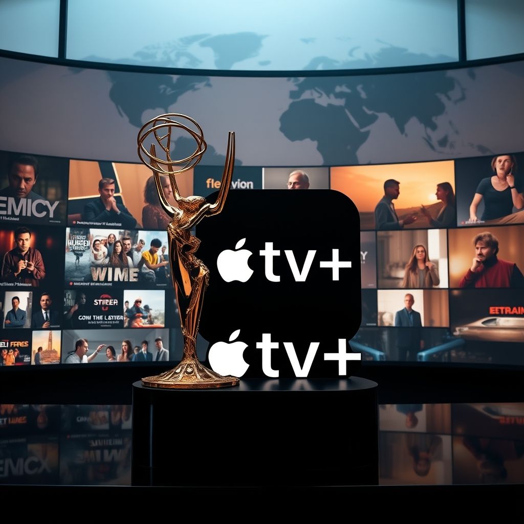 苹果宣布AppleTV+获破纪录81项艾美奖提名，未来影视娱乐的新标杆