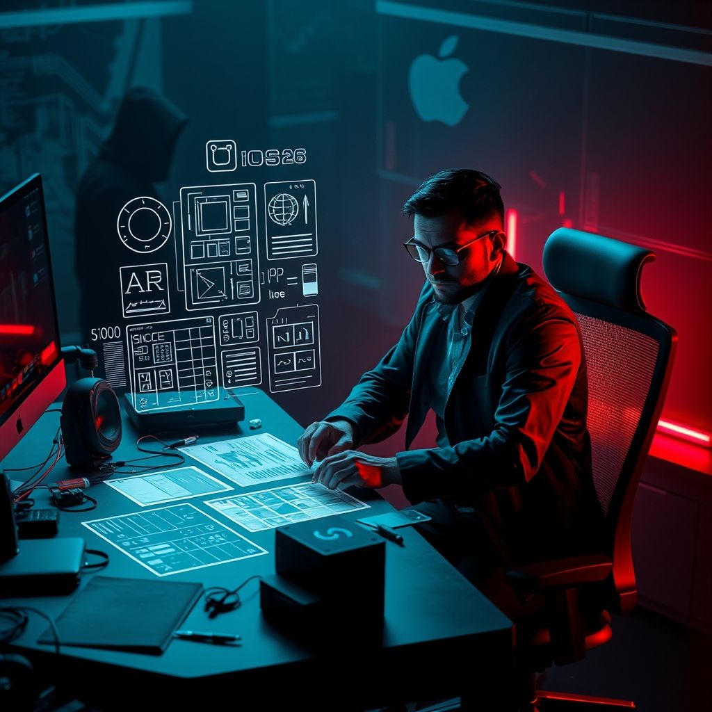 苹果起诉博主提前泄露iOS26系统设计，后者否认密谋入侵
