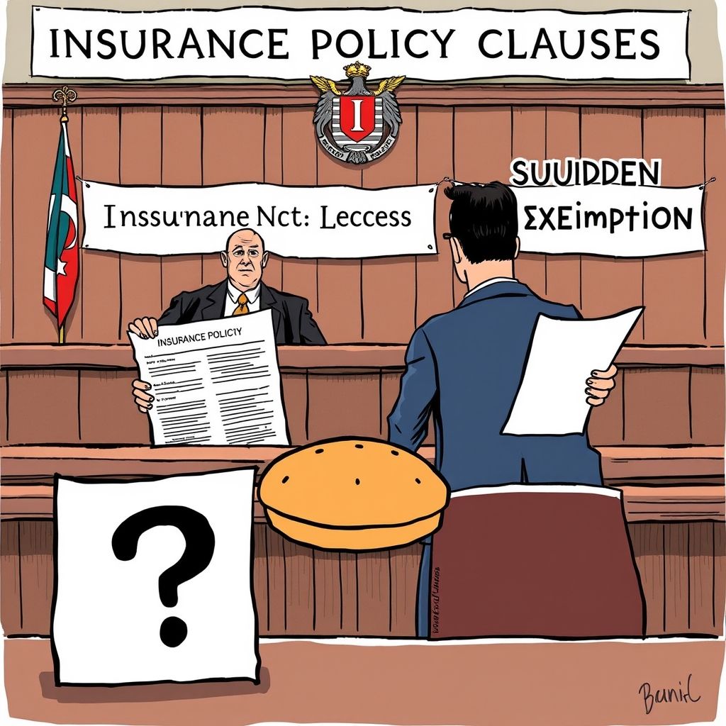 男子吃馒头噎死保险公司称猝死免责法院：支付半数理赔金