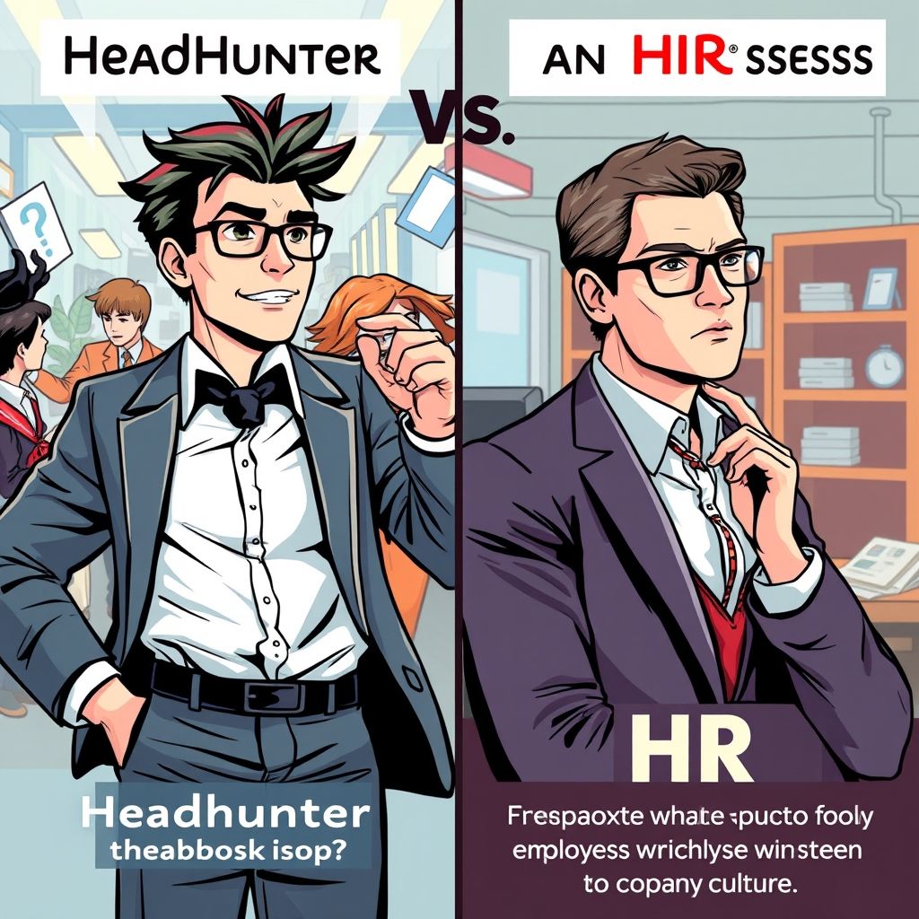 猎头 hr 区别，猎头公司和hr的关系