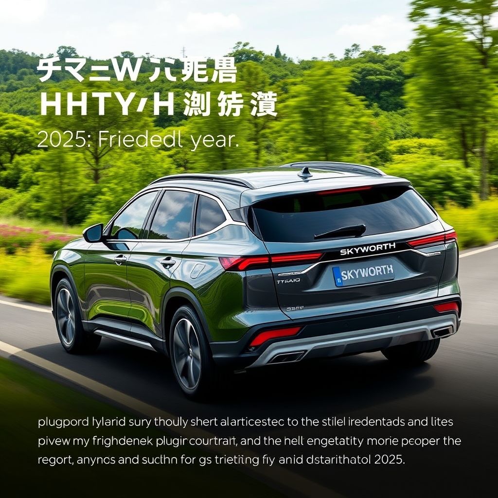 2025款创维HT-i仟奕版SUV车型上市：搭1.5升插混动力，给你不一样的驾乘体验