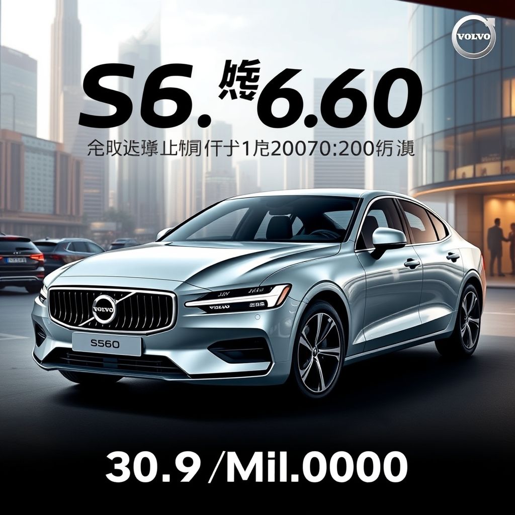 2026款沃尔沃S60车型上市，30.6