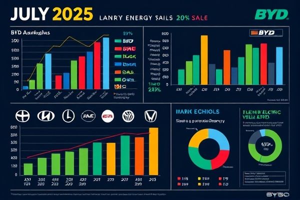 2025年7月汽车销量/交付榜：比亚迪超34万辆保持第一