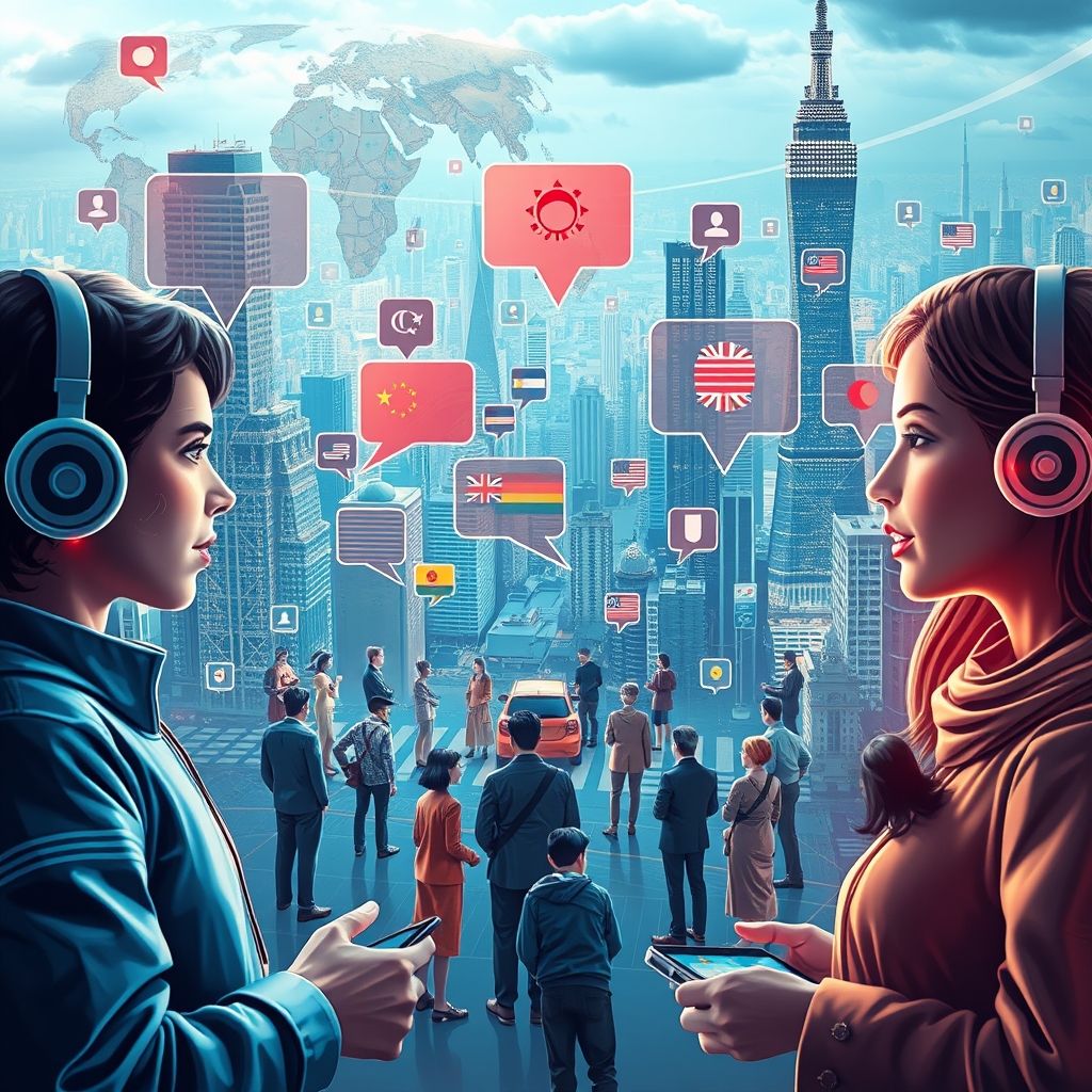 支持多国语音识别，跨语言交流更轻松，多国语言互译-LINE下载