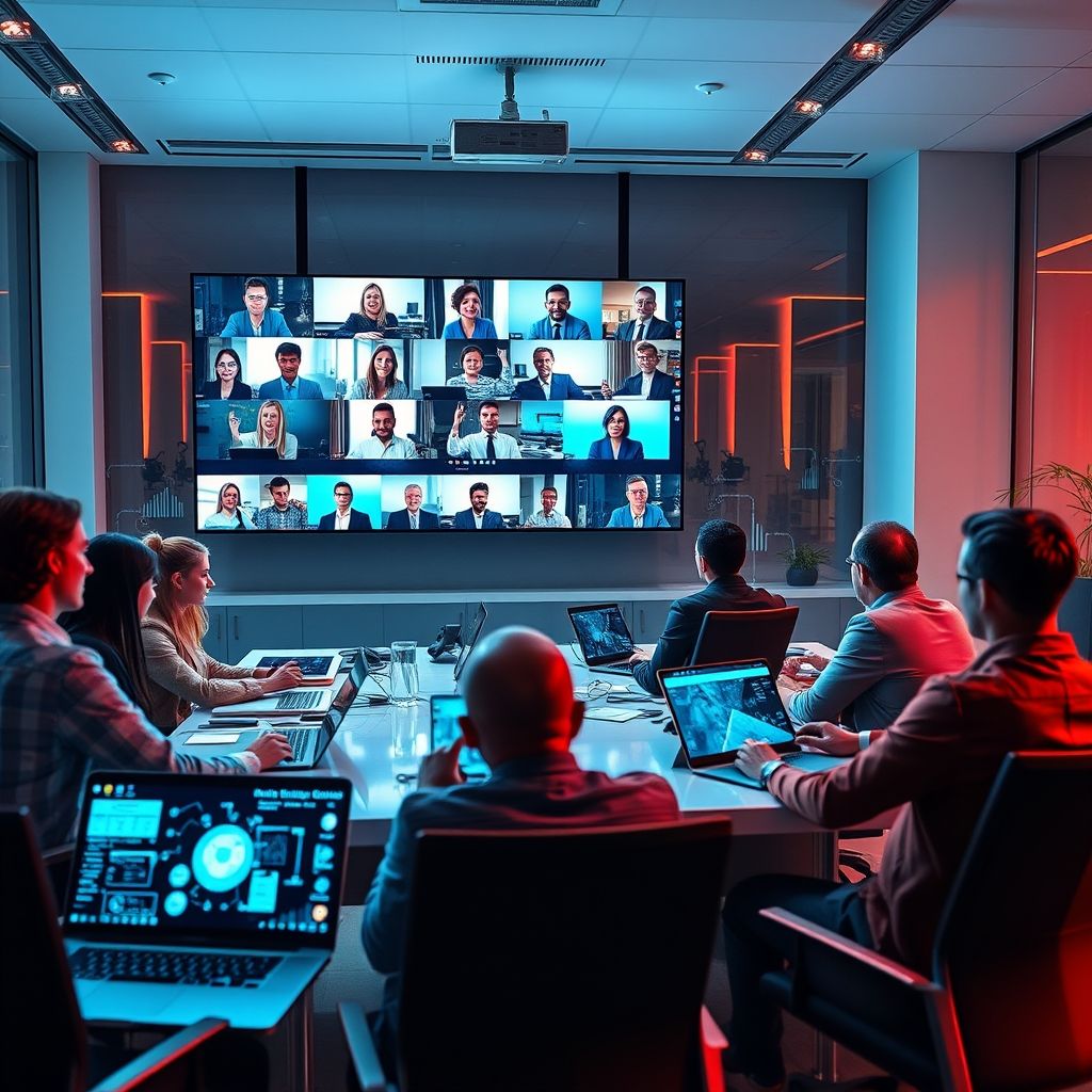 支持多用户视频会议，远程办公更高效，多视频会议软件-LINE下载