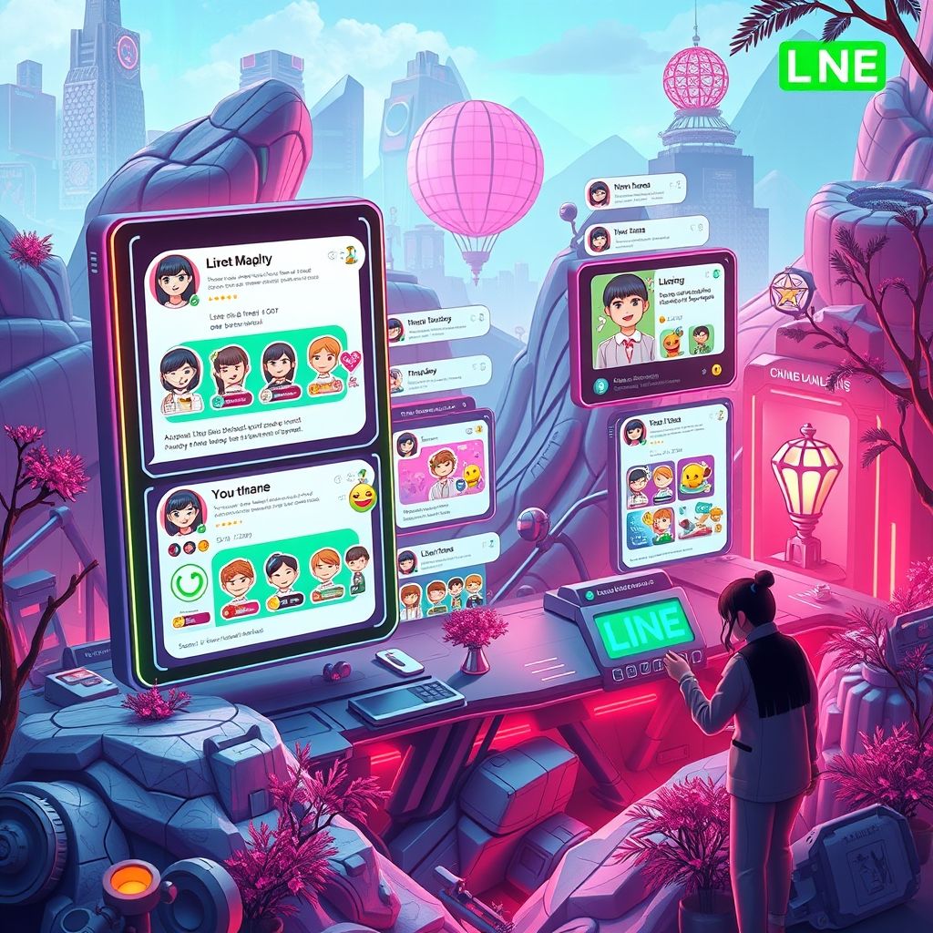 丰富个性化设置，打造专属你的LINE聊天空间，line聊天生成器手机版 - LINE下载-LINE下载