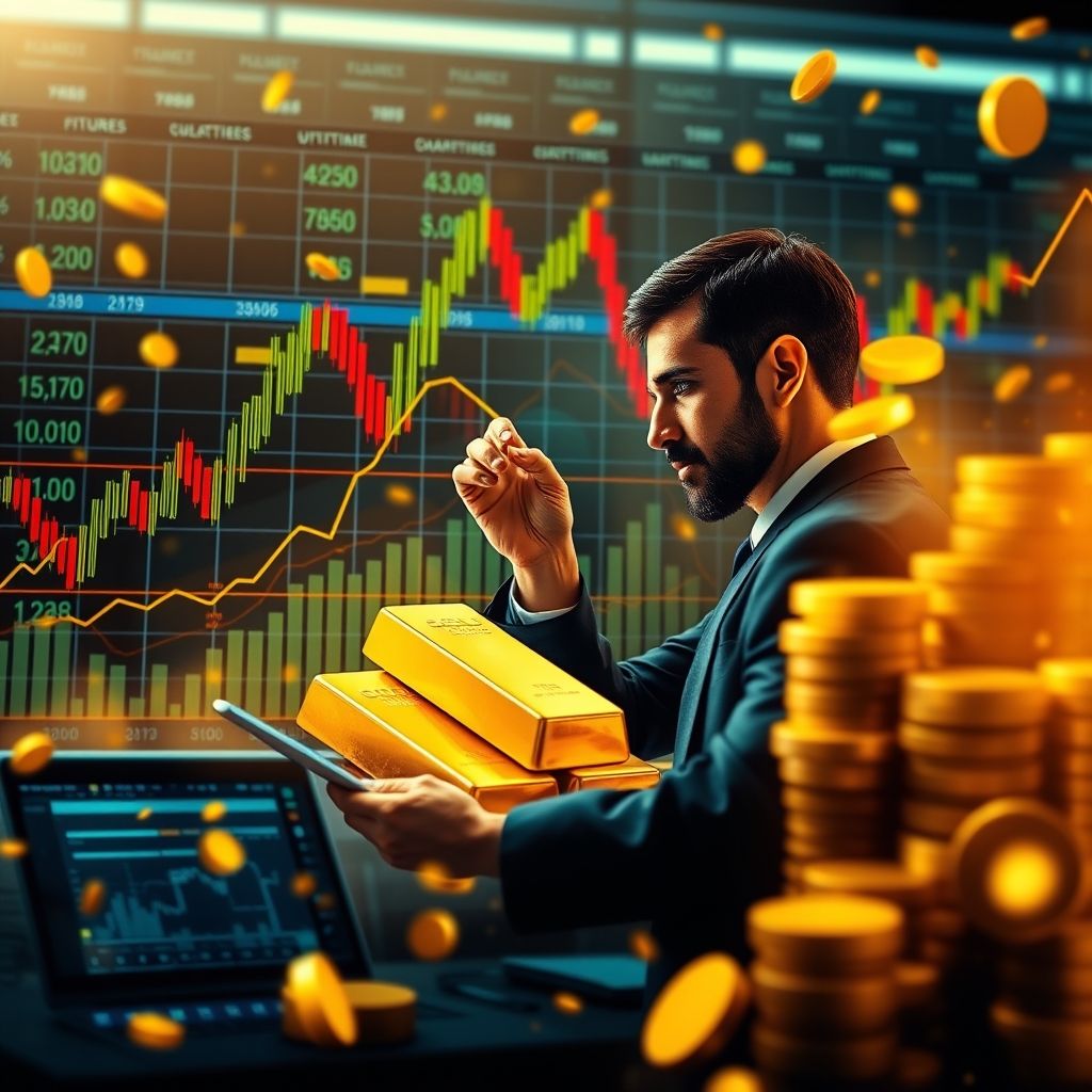 黄金期货多空博弈（避险属性与美元走势关系），黄金期货案例