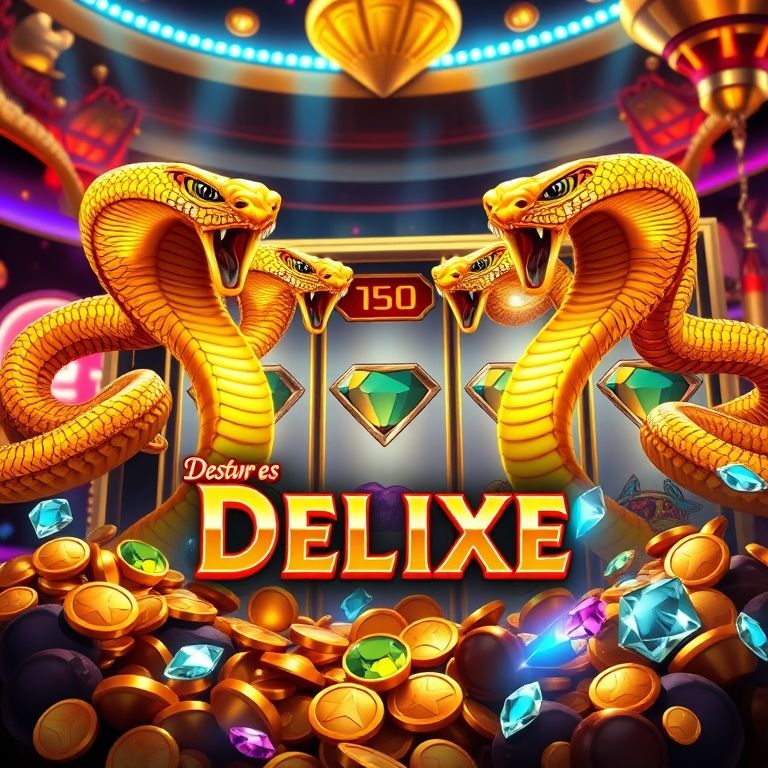 Golden Cobras Deluxe: Tesoros en Slots de Casino