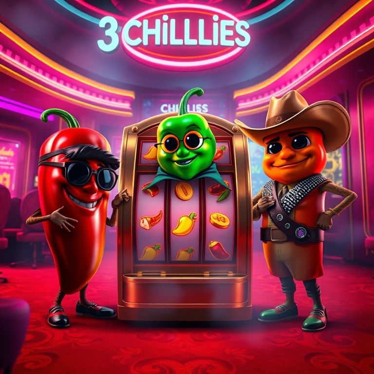 3 Chillies: Picante Diversión en Tragamonedas