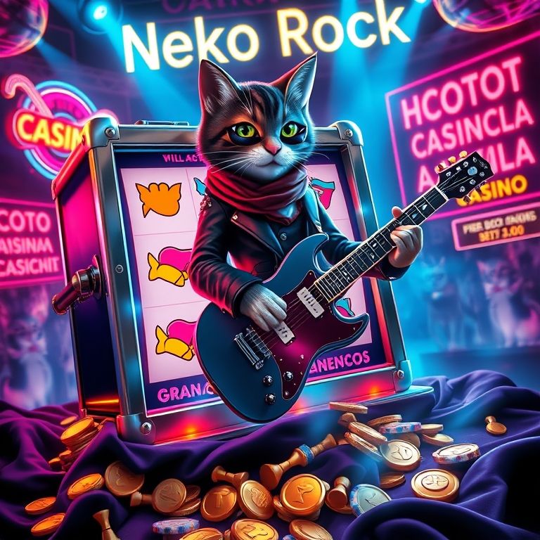 Neko Rock: Slot Felino con Grandes Ganancias
