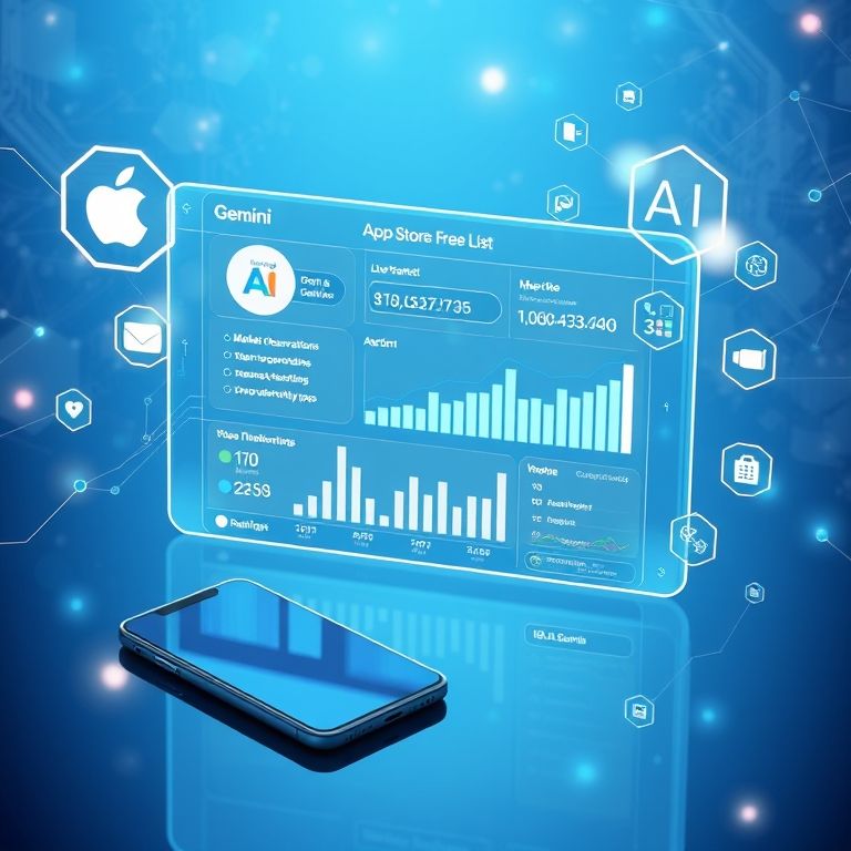 谷歌Gemini登顶美区苹果AppStore免费榜