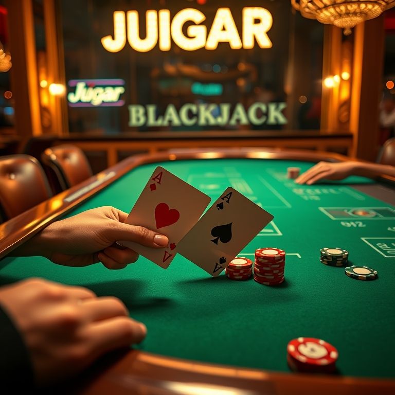 blackjack jugar