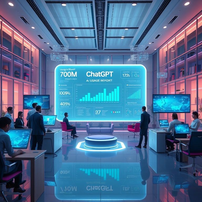 ChatGPT首份使用報告出爐：7億周活，七成對話與工作無關