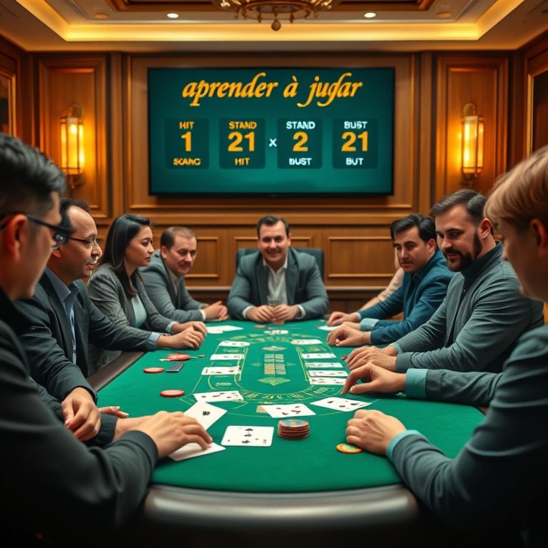 aprender a jugar 21 blackjack