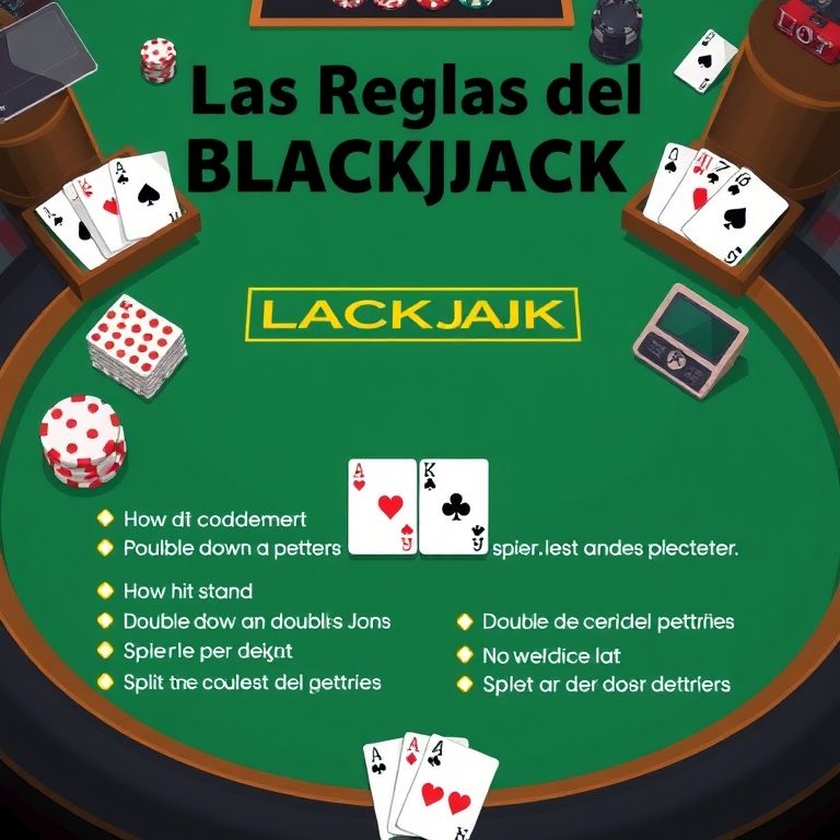 las reglas del blackjack