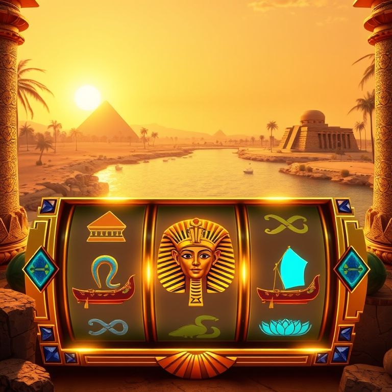 A While on the Nile: Explora Egipto en esta Tragamonedas
