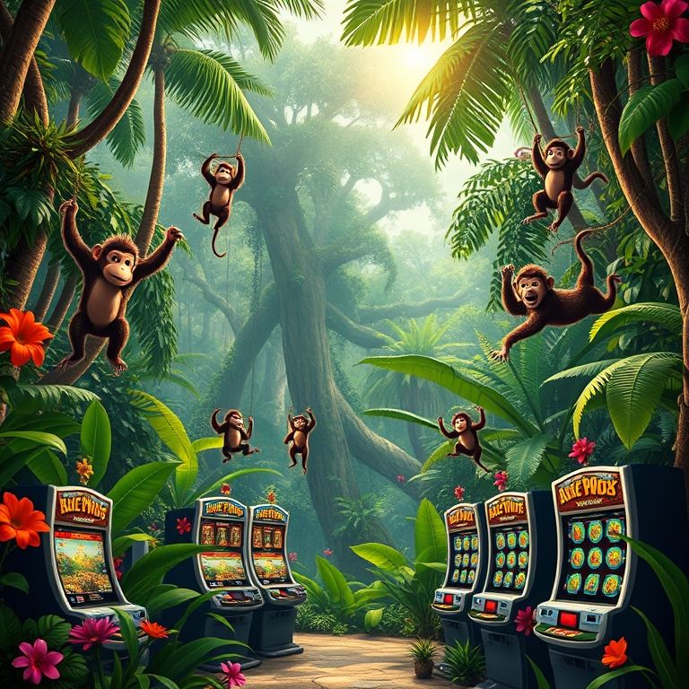 Jungle with Monkeys: Aventura en la Selva con Tragamonedas
