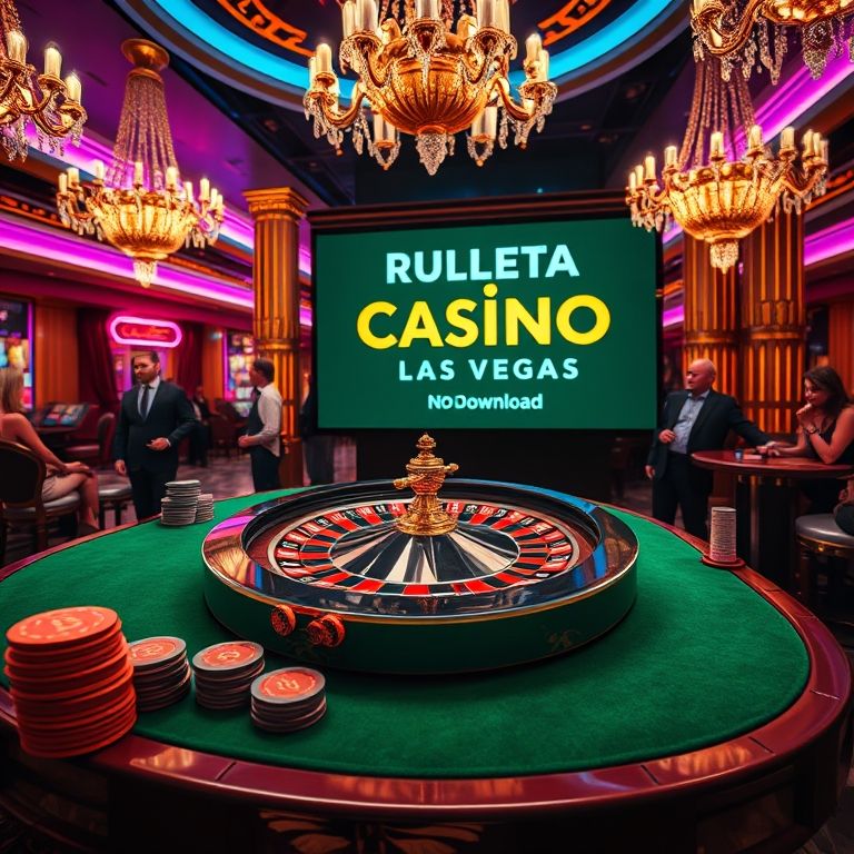 Ruleta Gratis Casino Las Vegas: Juega sin Descargar