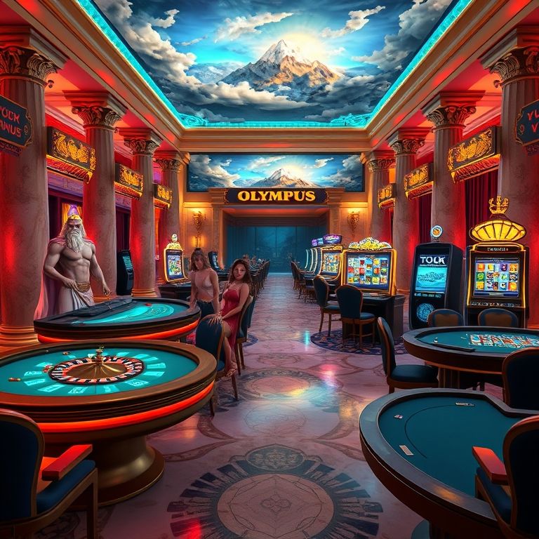Juego de Olimpo: Descubre la Mitología en el Casino