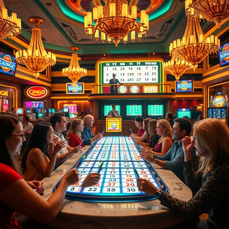 como se juega bingo en el casino