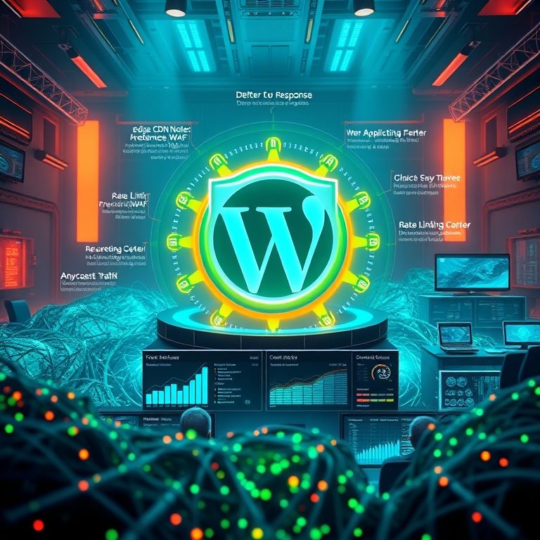 防止WordPress网站遭受DDoS攻击的方法插图