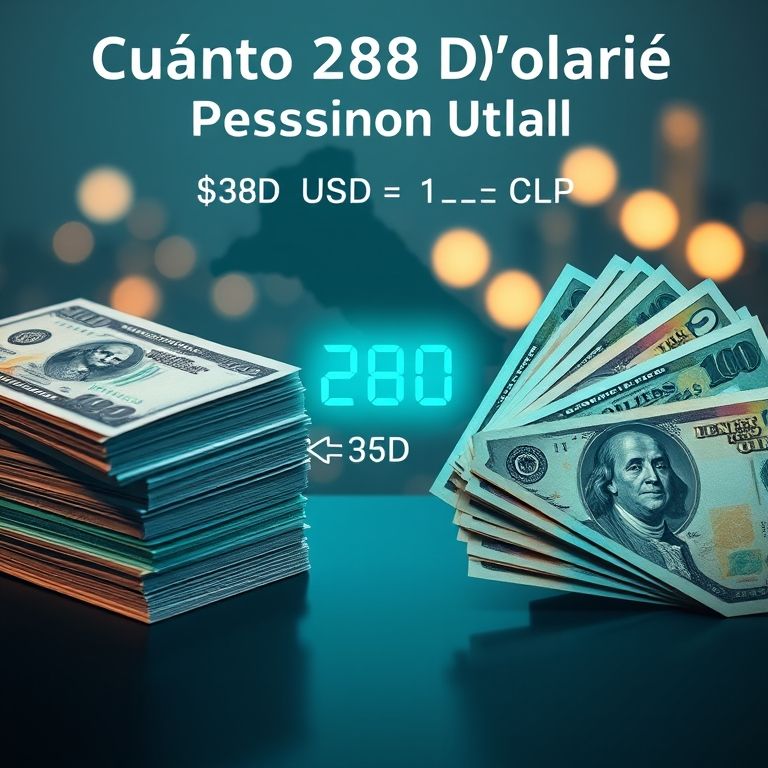 Cuánto 280 Dólares Pesos Chilenos: Conversión Actual