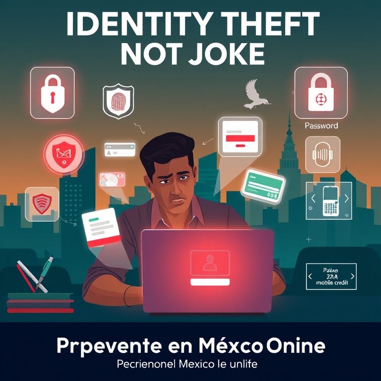 Identity Theft Not Joke: Prevención en México Online