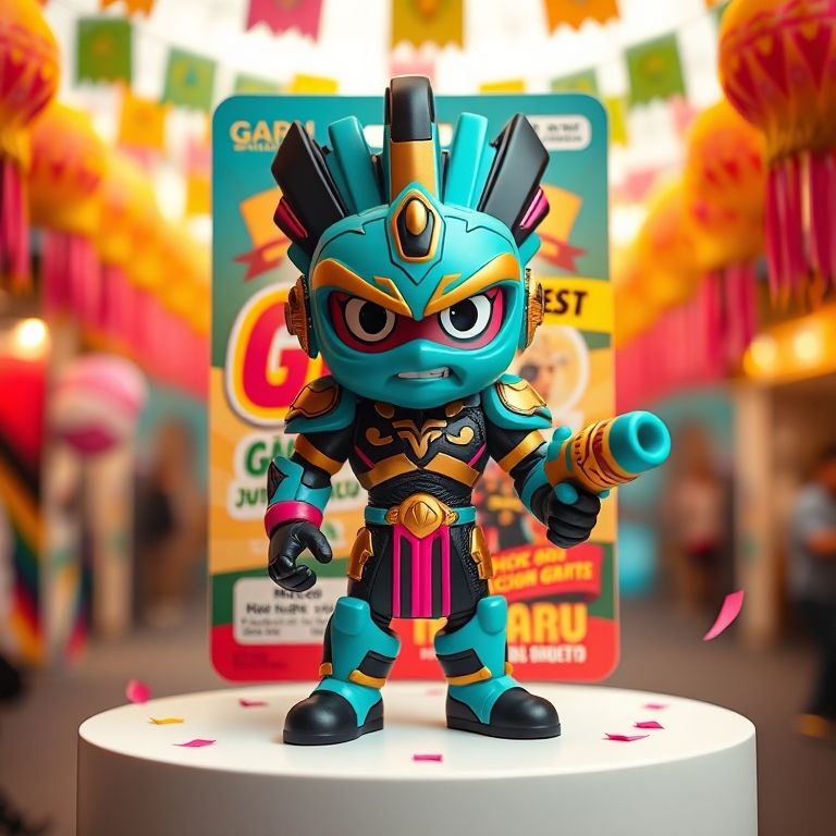 Garu Juguete: Muñeco Acción Gratis en Juegos MX