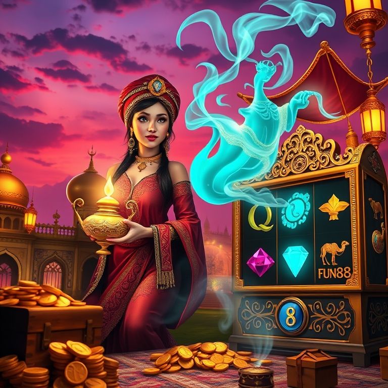 Juegos Arabian Nights 5: Aventuras Oriente Fun88
