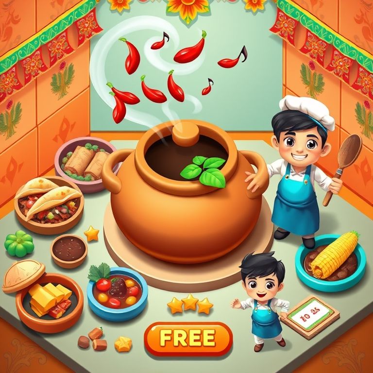 Ollita Juego: Cocina Mexicana en Plataforma Gratis