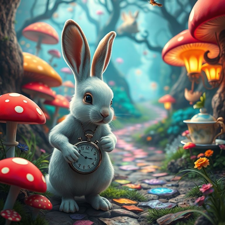 Alice Wonderland Juego: Conejo en Aventuras Gratis