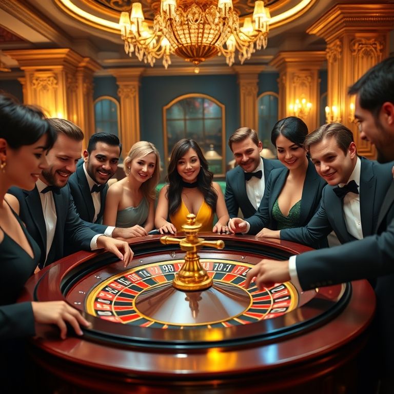 Personas Jugando Ruleta: Acción en Vivo Casino Online