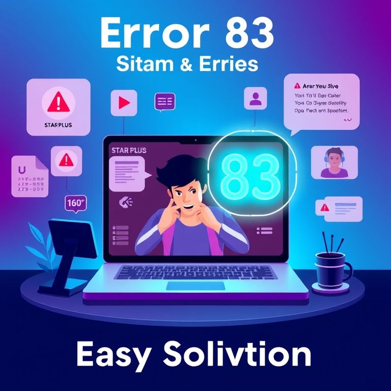 Error 83 Star Plus: Solución Fácil