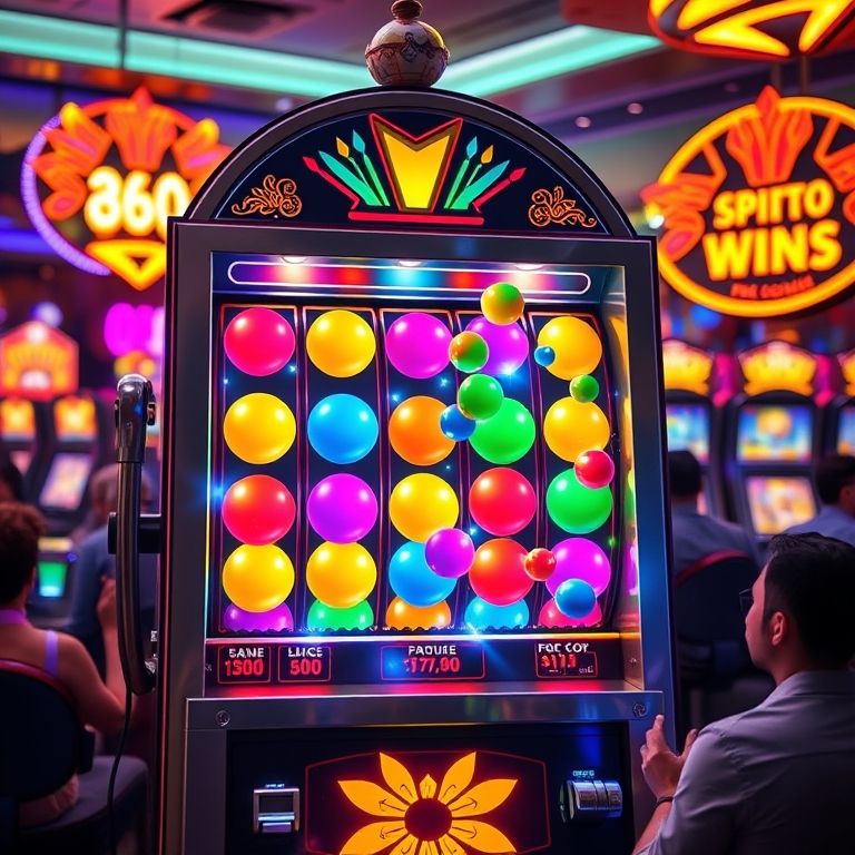 Máquinas de Pelotas Tragamonedas: Gana Ya