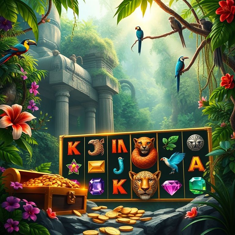 Jungle Rumble: Aventura en Tragamonedas