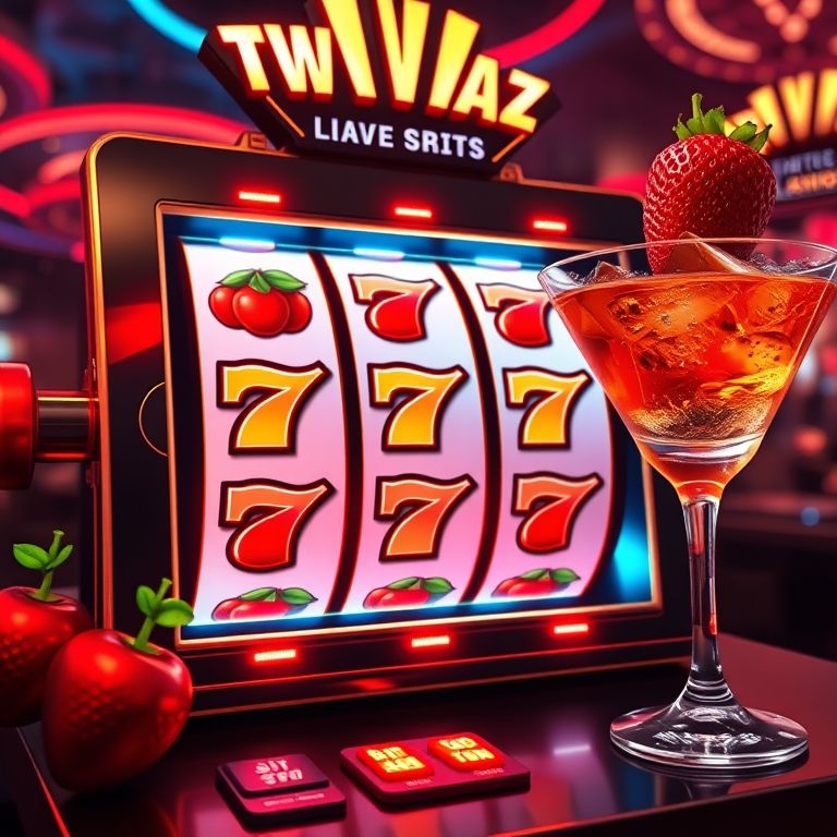 Cóctel de Fresa: Slots Temáticos Online