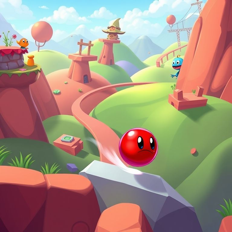 Red Ball 3: Juega Gratis en Línea