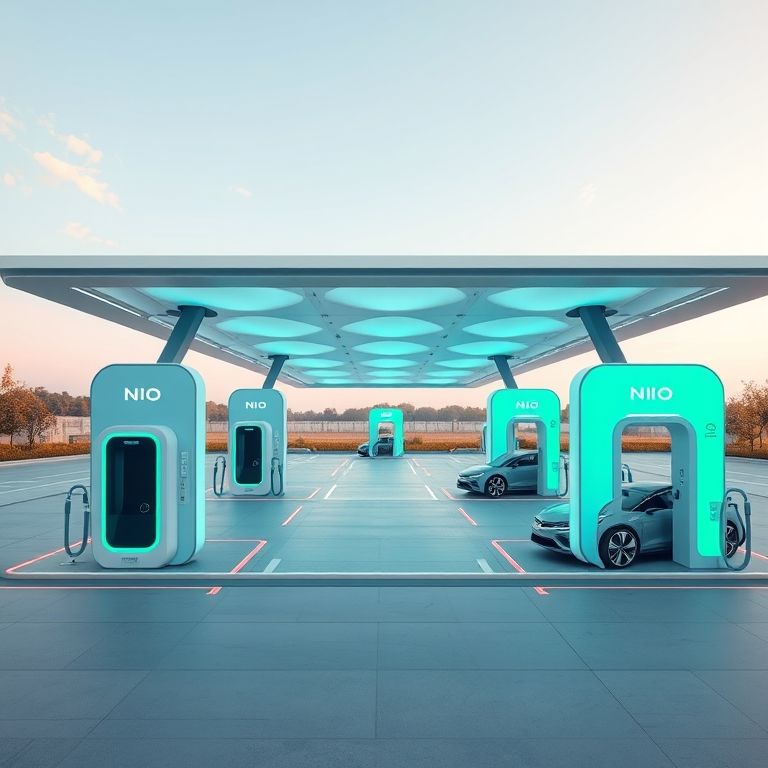 蔚来充电站布局数量行业第一超8