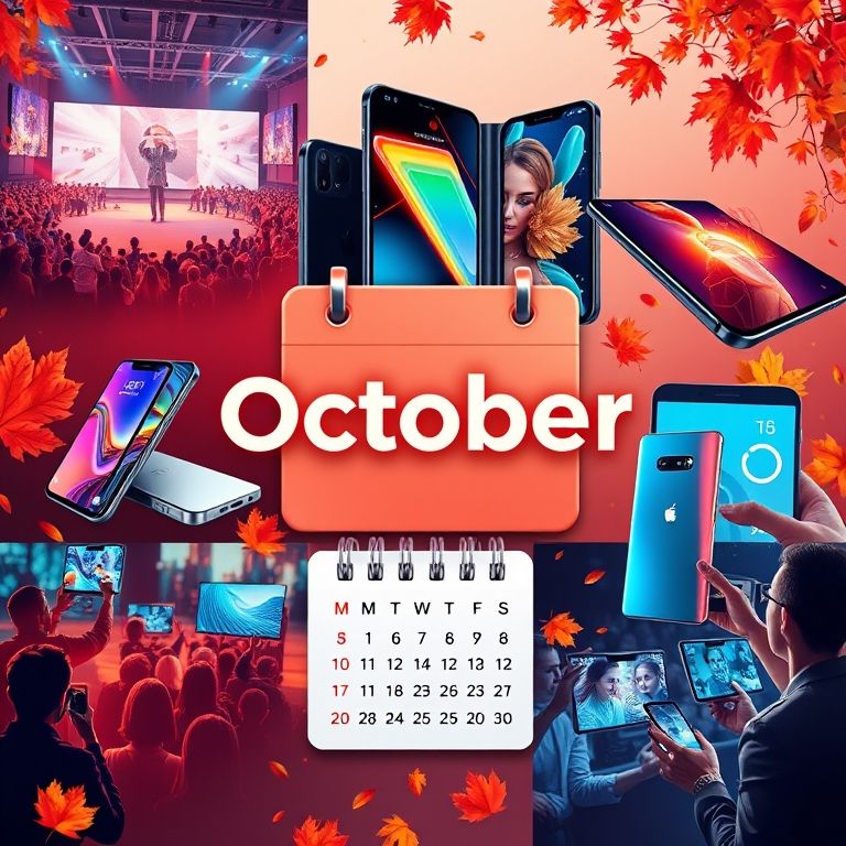 手机行业满功率启动！看看10月份有哪些发布会蓄势待发