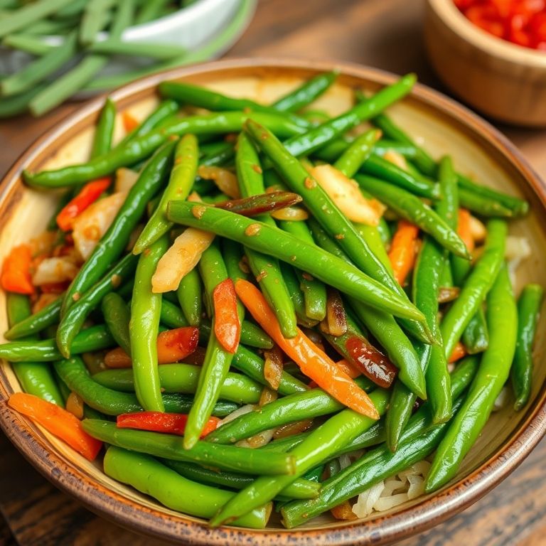 干煸豆角的家常做法：家常变身餐桌明星的秘密秘籍