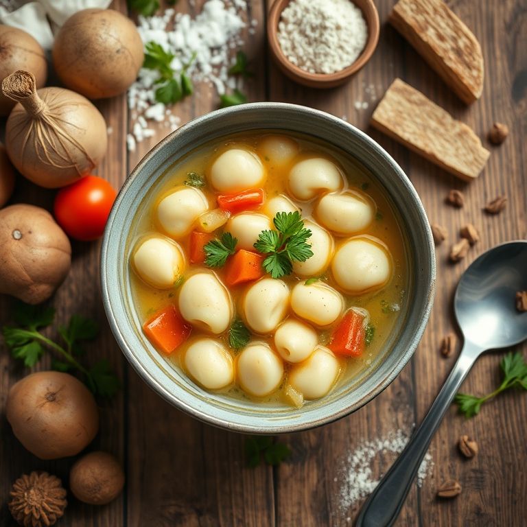 疙瘩汤的家常做法：一碗暖心的传统美味