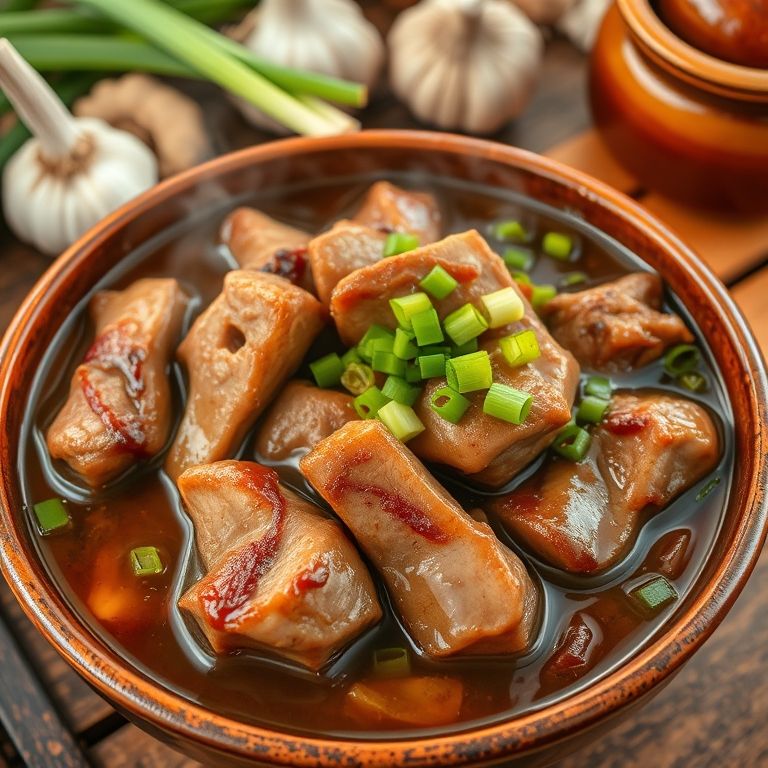 酱大骨头的家常做法——一锅浓香满溢的经典美味